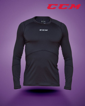 ﻿Compression long sleeve top with gel application