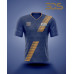 ﻿ Soccer Jersey 1000 series short sleeve City Blue